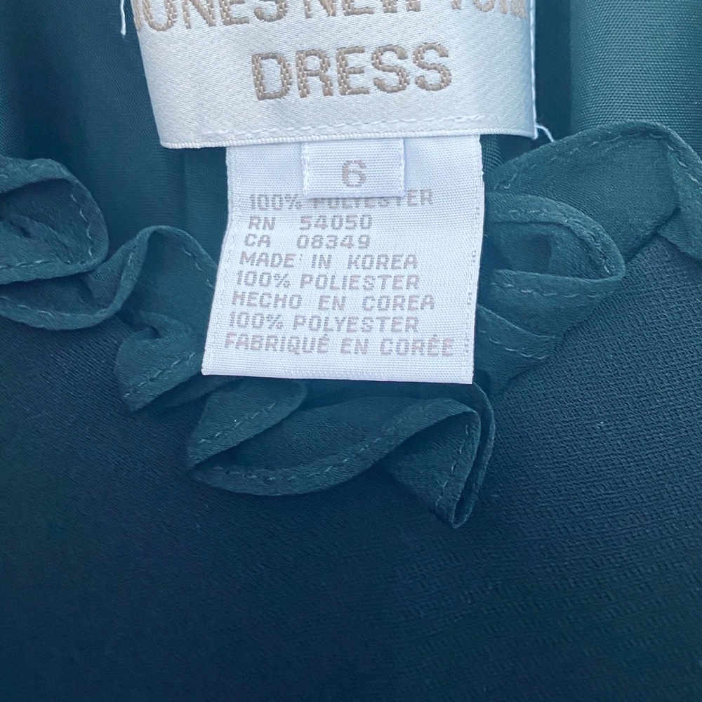 JONES NEW YORK black sleeveless dress. - Picture 6 of 7